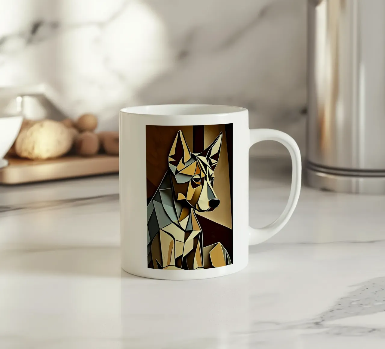 Cane da geometria tazza in ceramica da Brayan