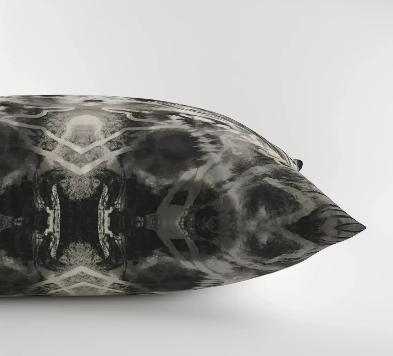 Rorschach 09 in bianco e nero cuscino da Little Dean