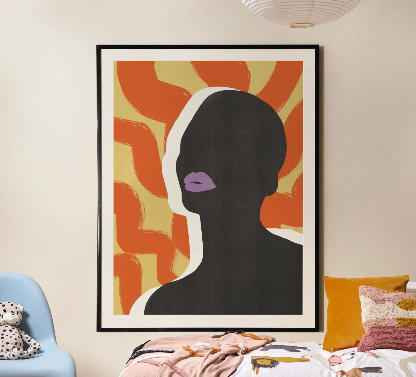 Modello nero 04 poster da Little Dean