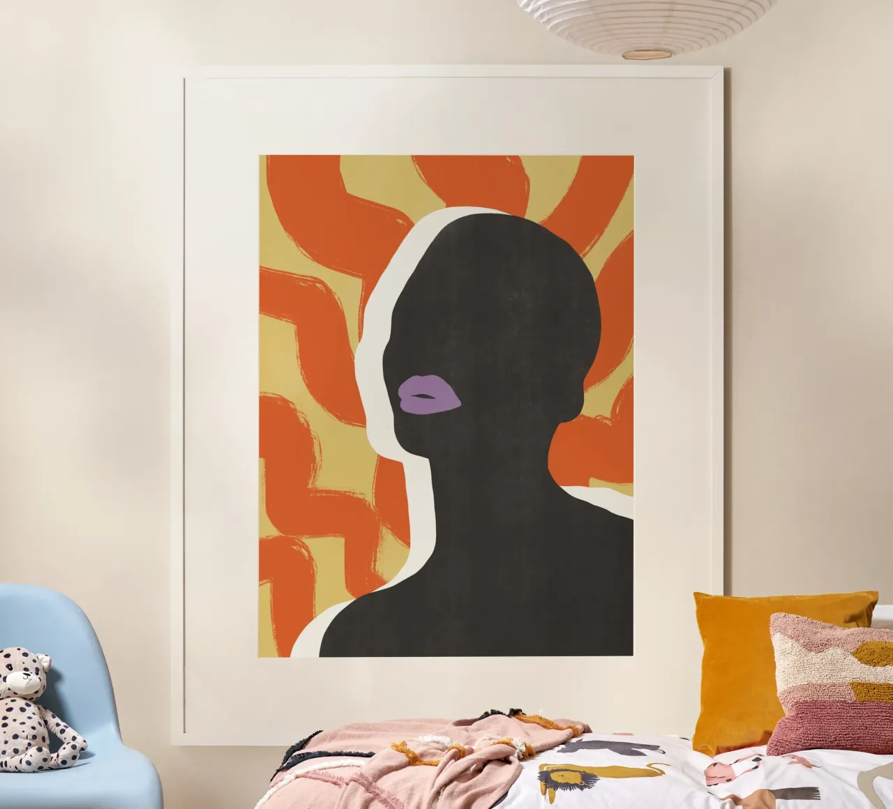 Modello nero 04 poster da Little Dean