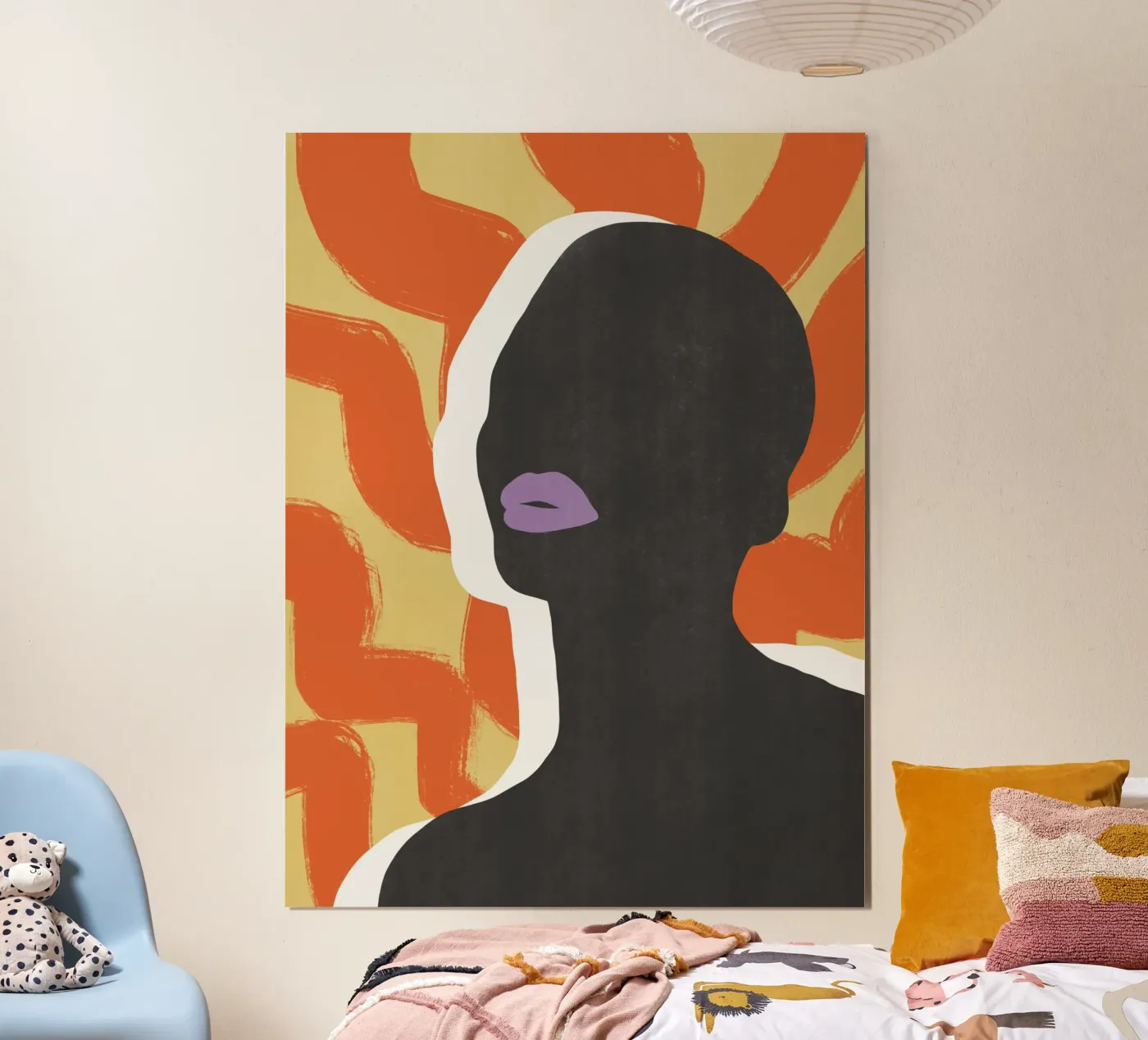 Modello nero 04 poster da Little Dean