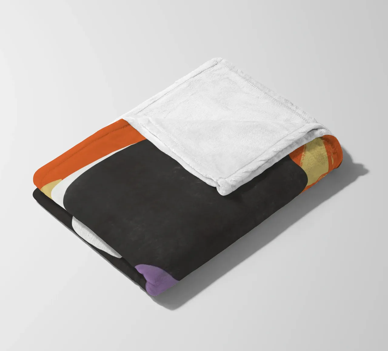 Modello nero 04 coperta in pile da Little Dean