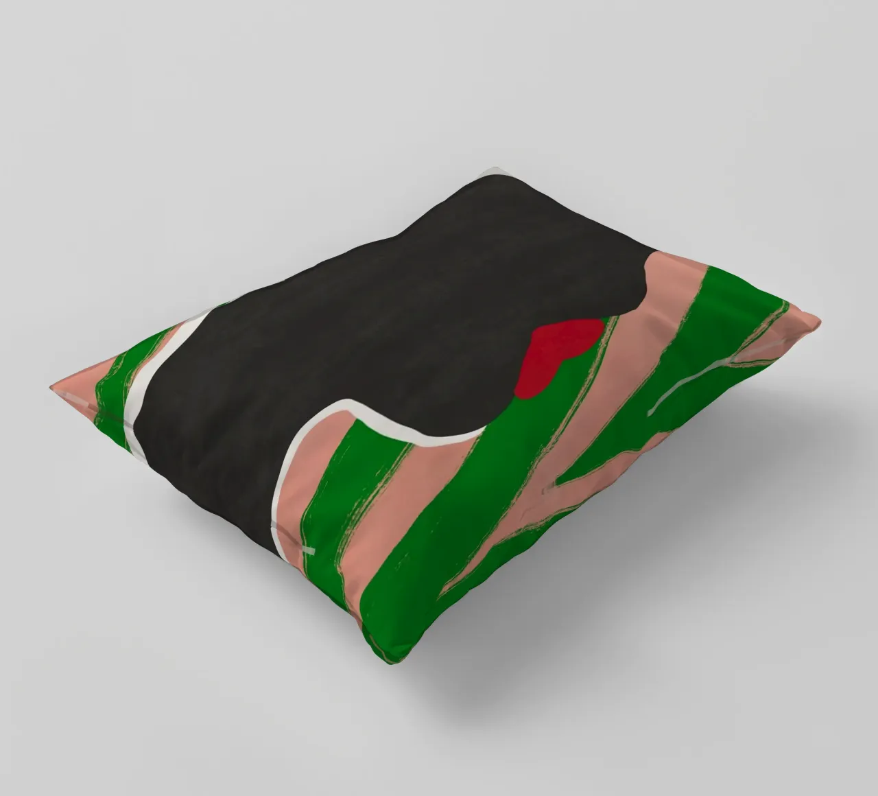 Modello nero 05 cuscino da Little Dean