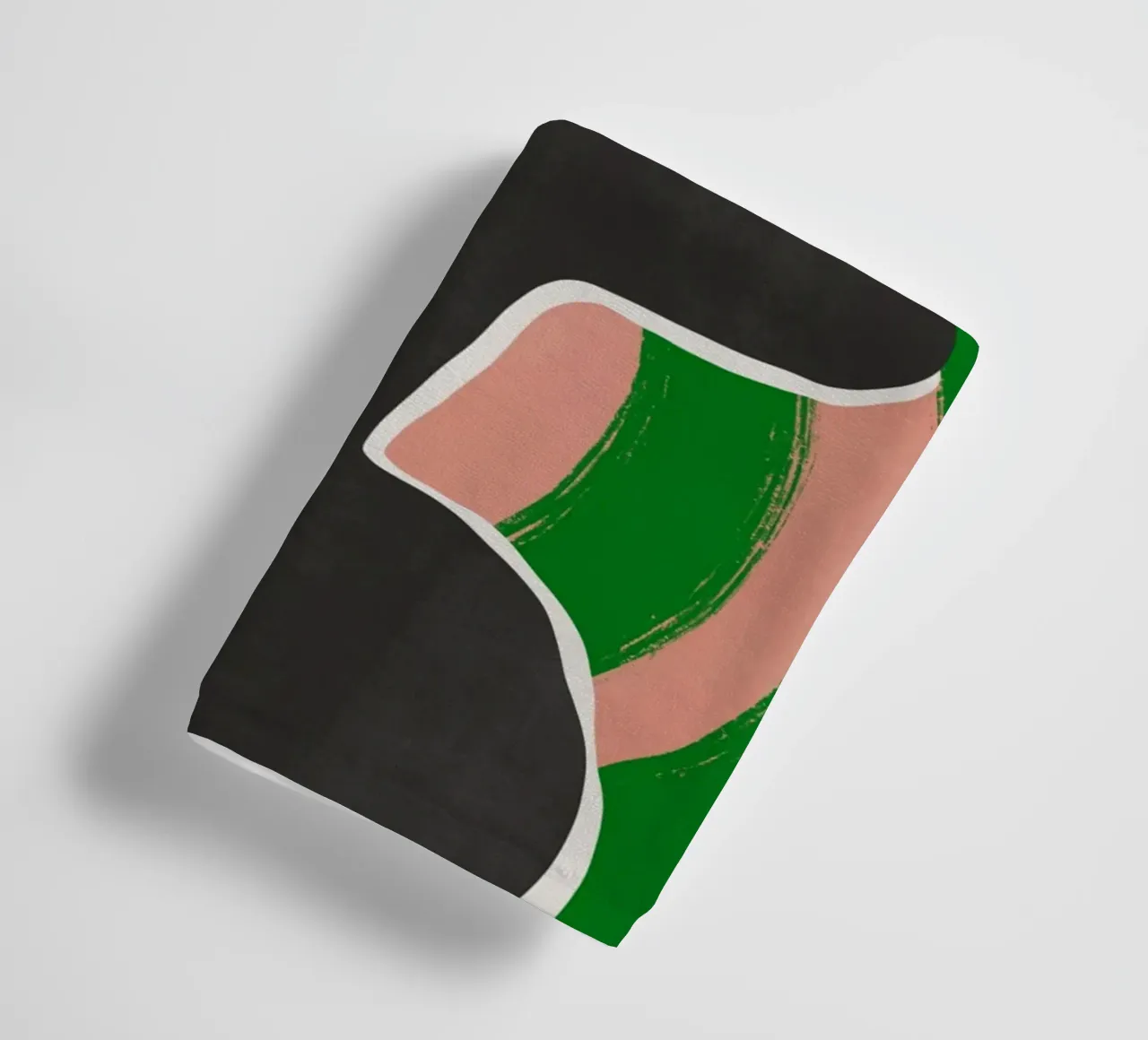 Black model 05 towel by Little Dean