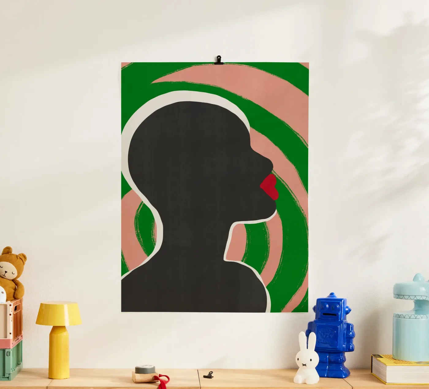 Modello nero 05 poster da Little Dean