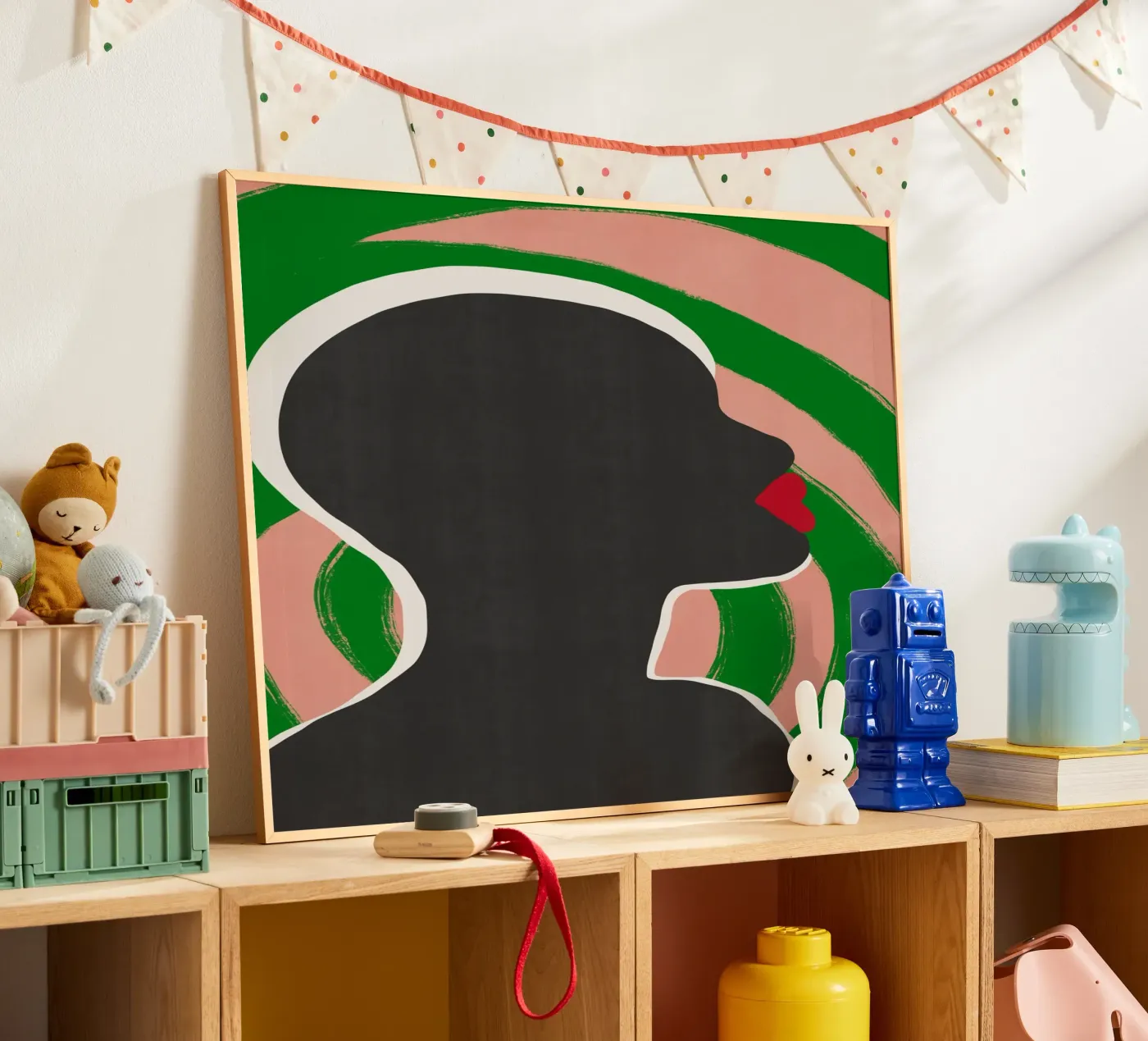 Modello nero 05 poster da Little Dean