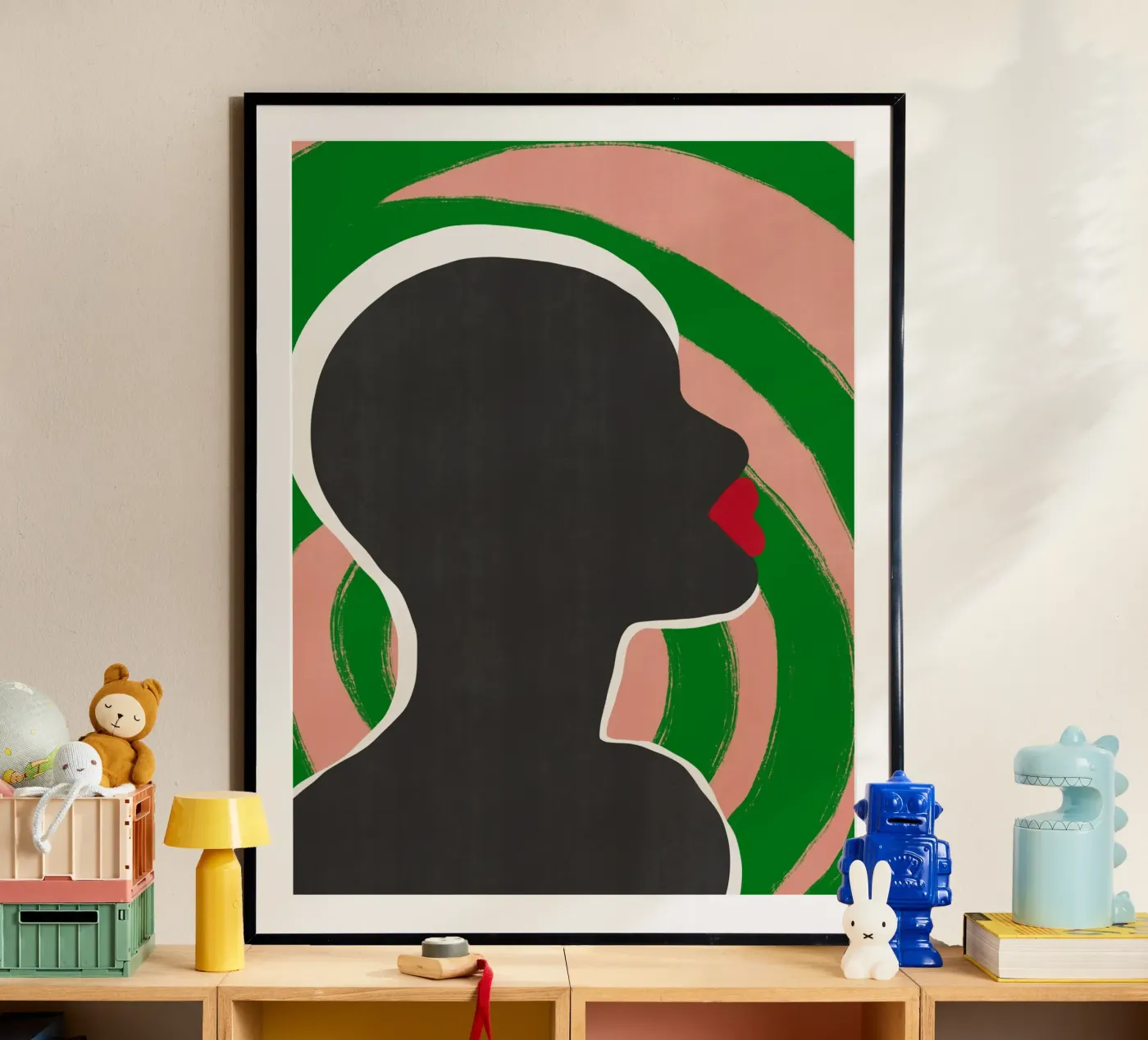 Modello nero 05 poster da Little Dean