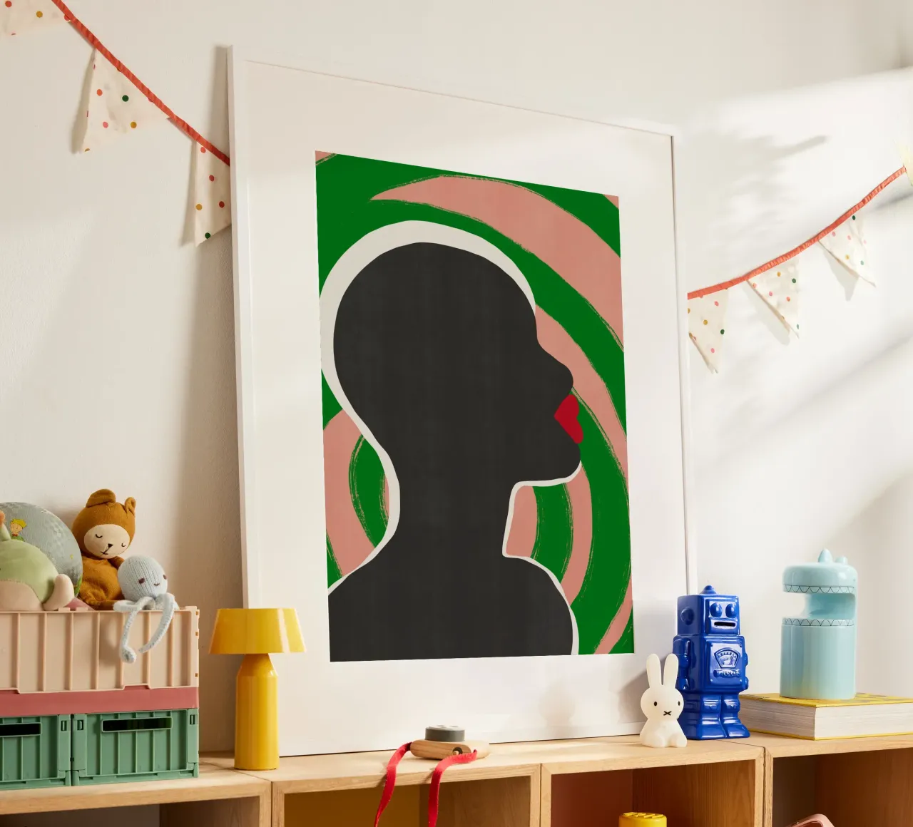 Modello nero 05 poster da Little Dean