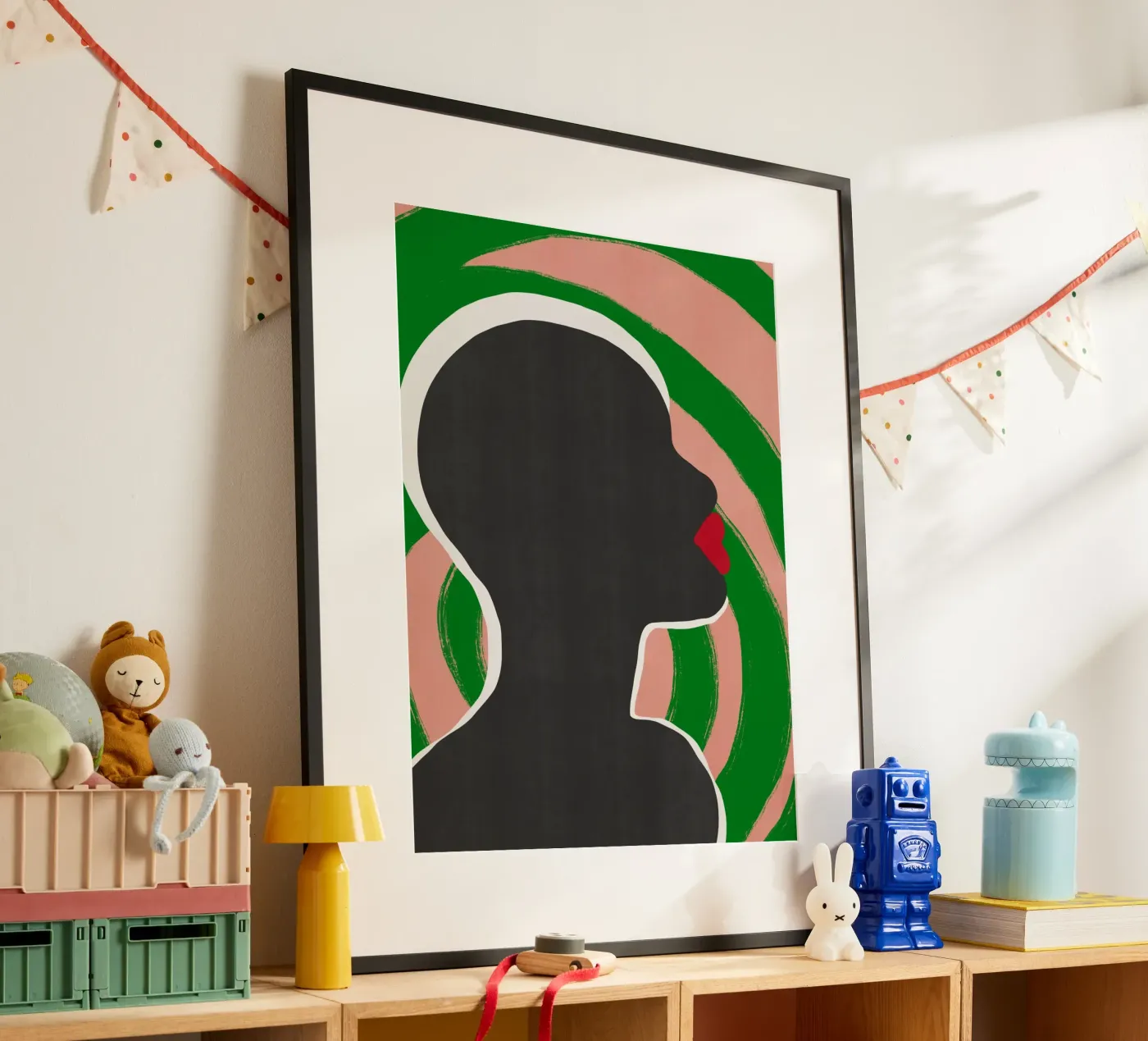 Modello nero 05 poster da Little Dean