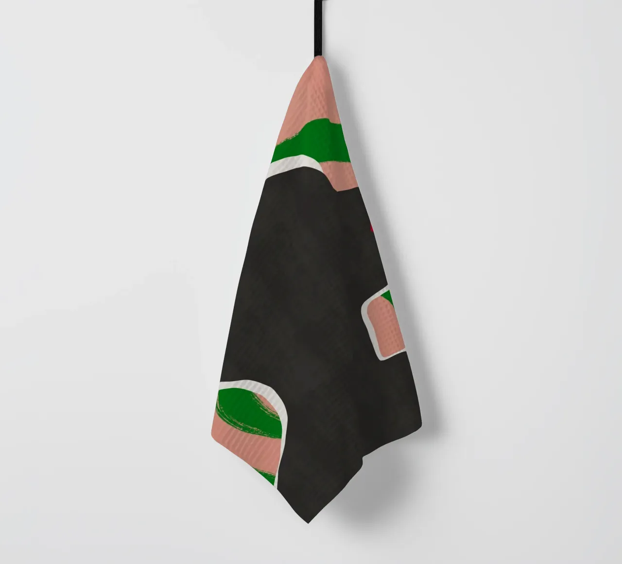 Modello nero 05 canovaccio da cucina da Little Dean