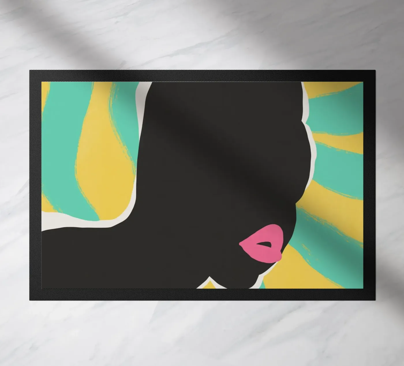 Modello nero 07 zerbino da Little Dean