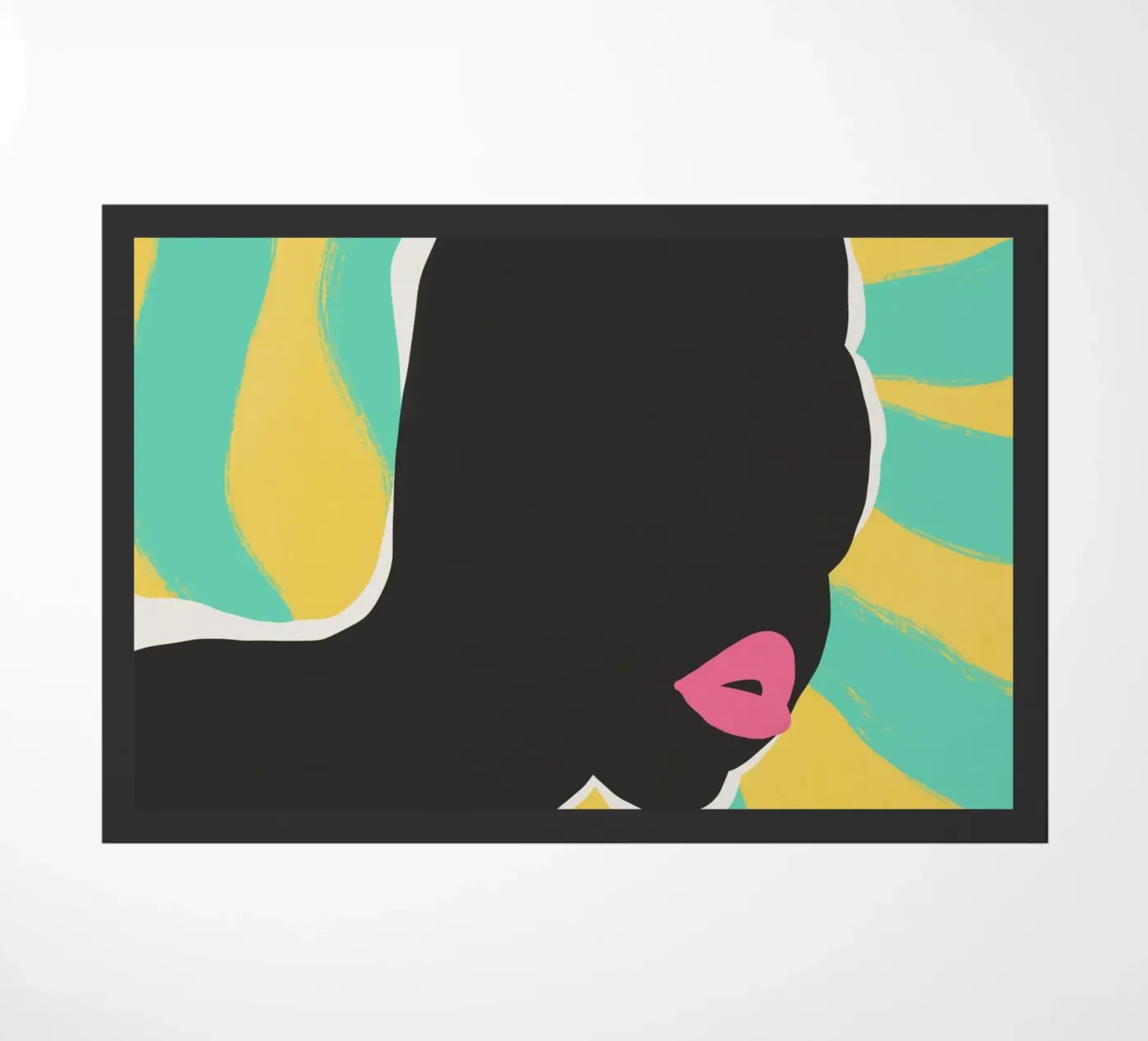 Modello nero 07 zerbino da Little Dean