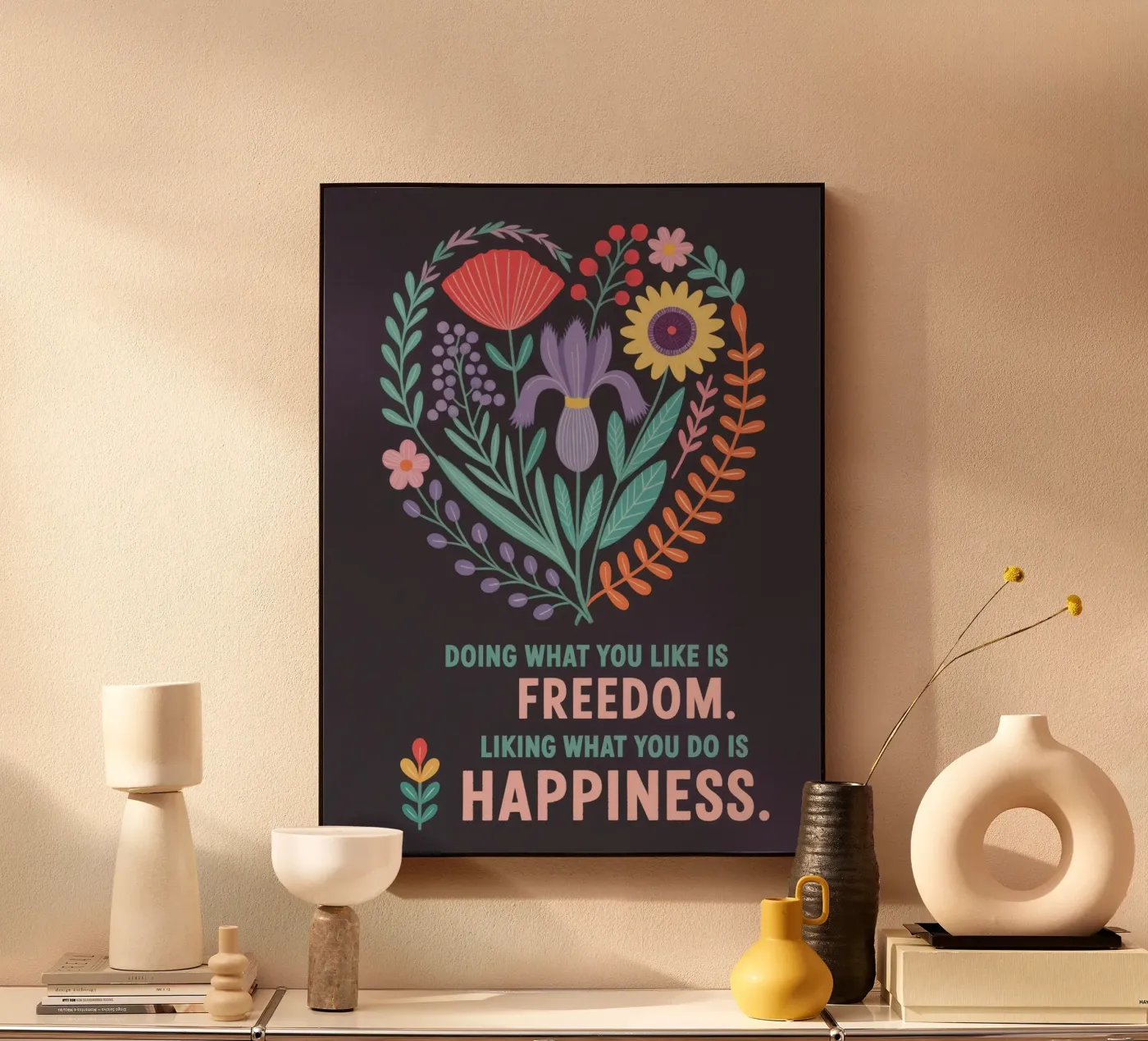 LIBERTÀ E FELICITÀ plexiglass da 20 Farben