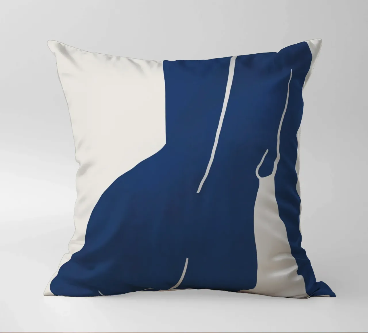 Nudo in blu cuscino da Little Dean
