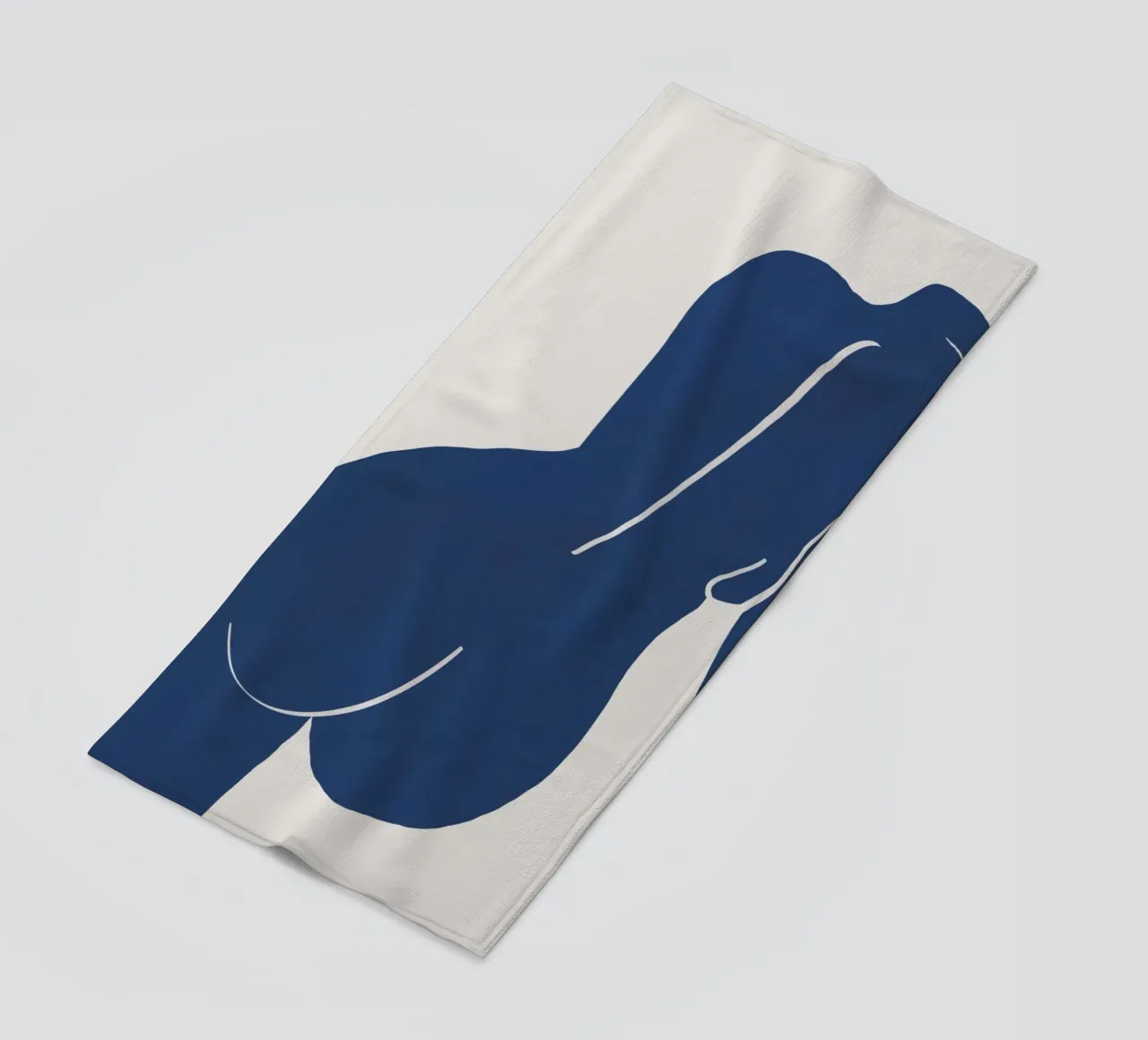 Nudo in blu telo mare da Little Dean