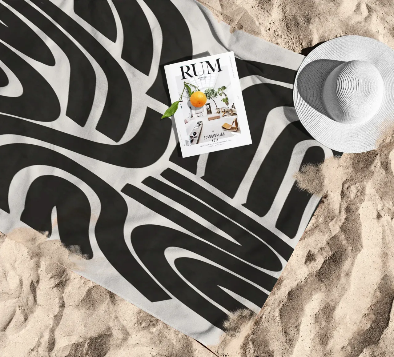 Striscia tagliata telo mare da Little Dean