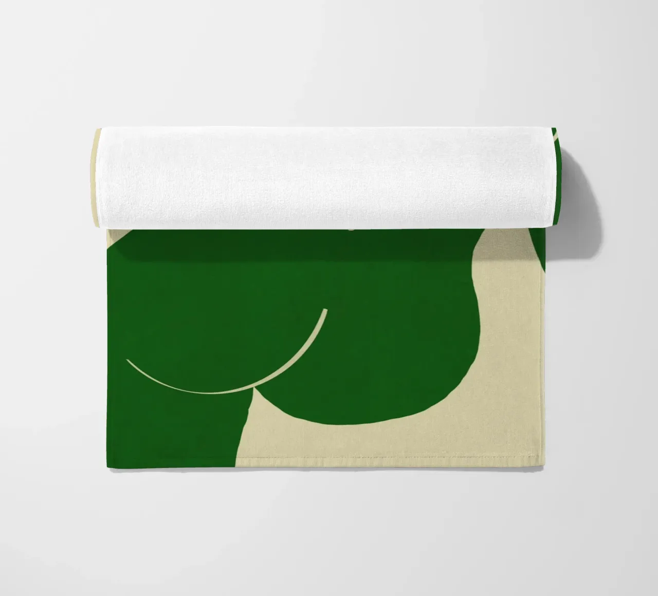 Nudo in verde telo mare da Little Dean