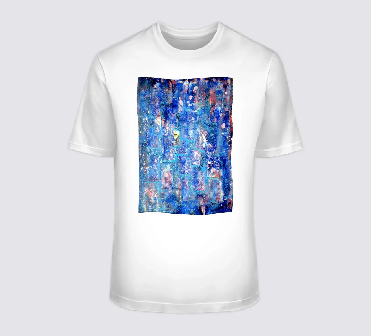 Inspired by Hans Hofmann 6. t-shirt da Thierry Vobmann Abstract painting