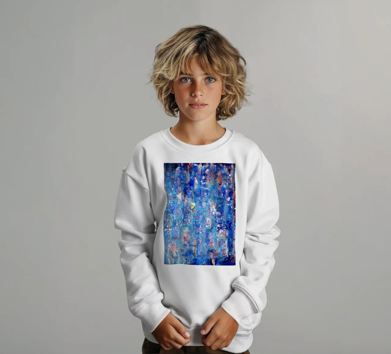 Inspired by Hans Hofmann 6. felpa bambino da Thierry Vobmann Abstract painting