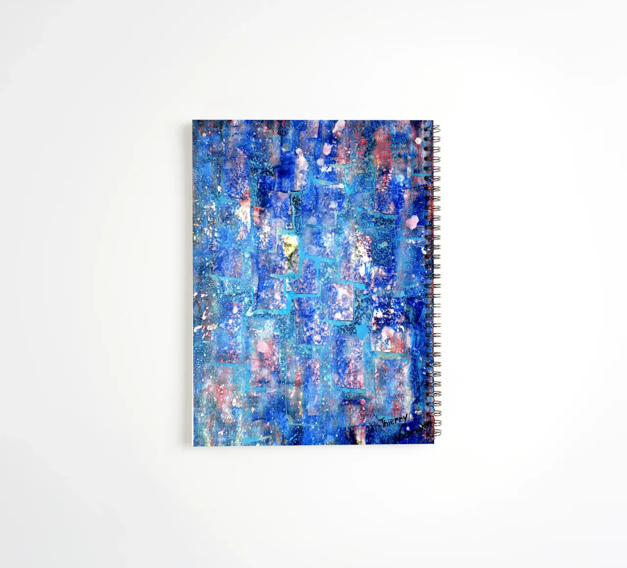 Inspired by Hans Hofmann 6. spiral notebook by Thierry Vobmann Abstract painting