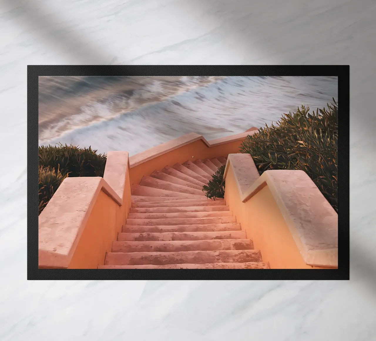 Scala per l'oceano all'alba zerbino da Casa Limon