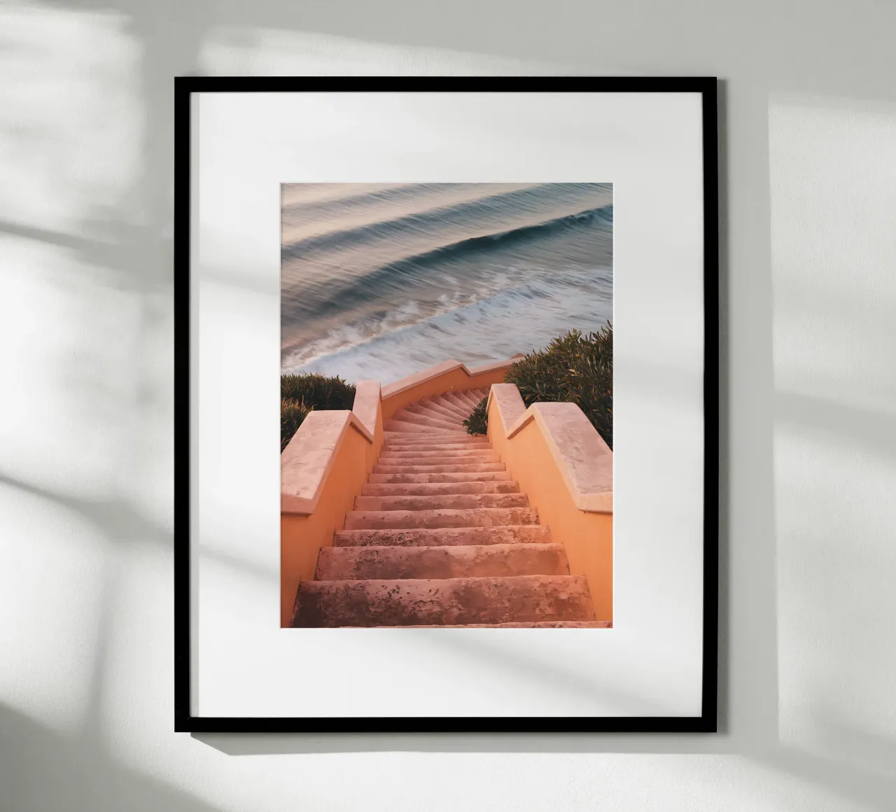Scala per l'oceano all'alba carta hahnemühle da Casa Limon