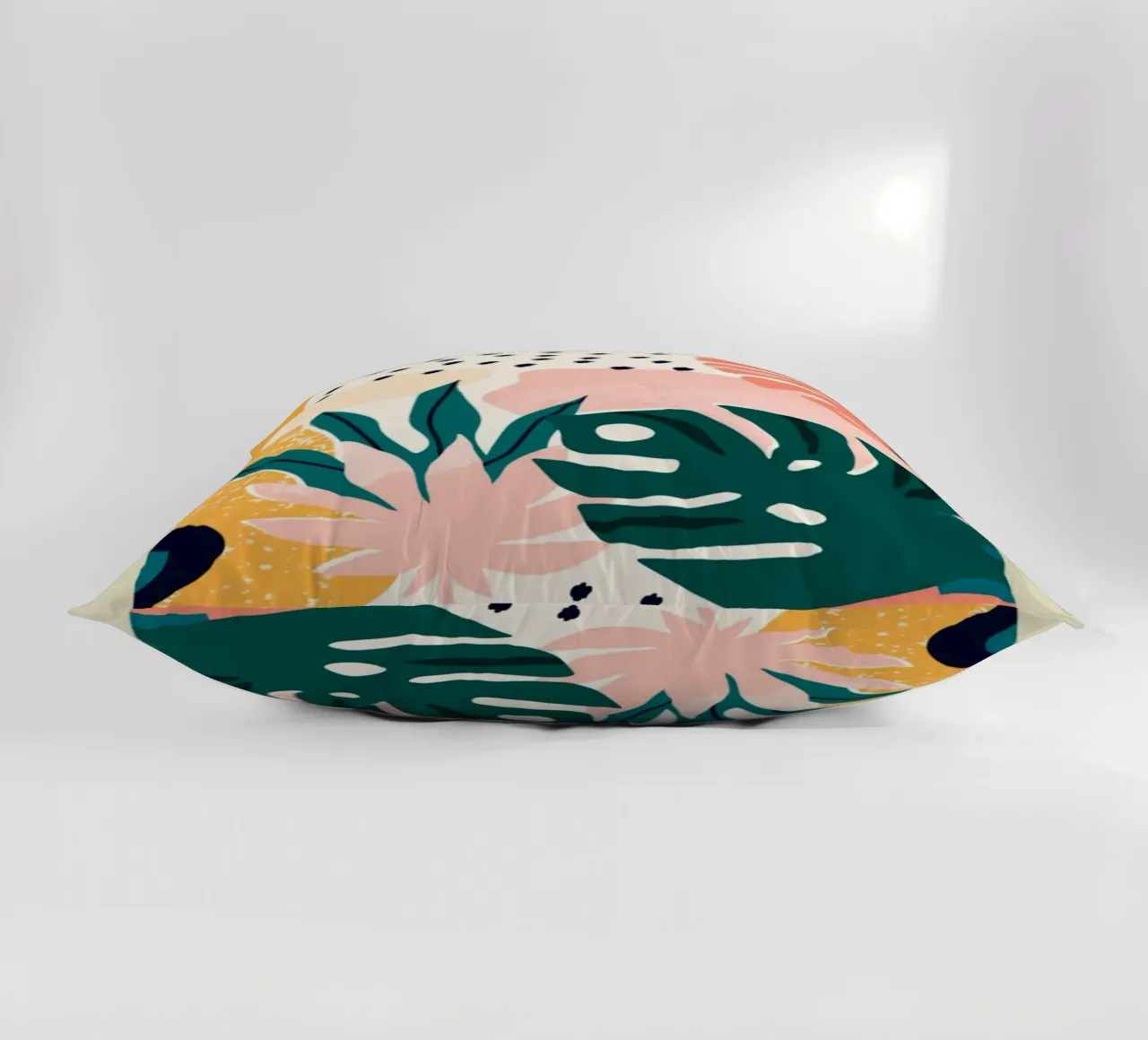 Praga floreale astratta - Botaniche moderne di metà secolo cuscino da homdeco