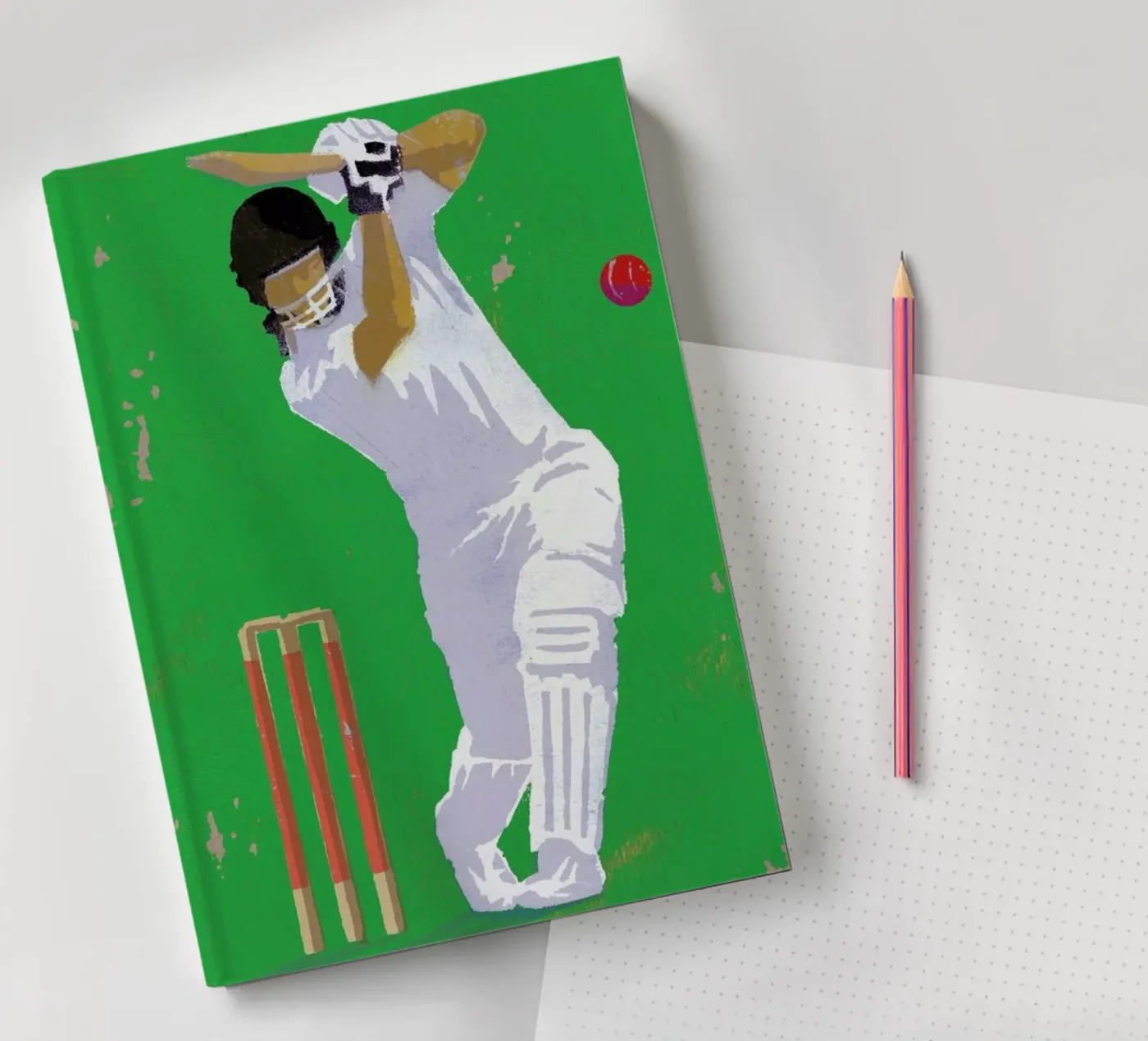 Cricket notebook by Andy Bridge