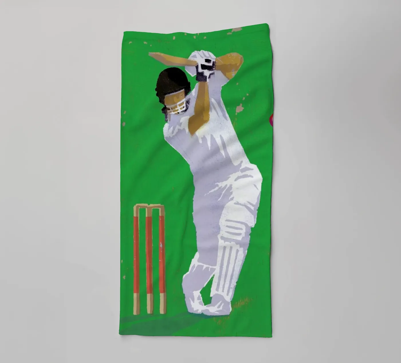 Cricket badhanddoek van Andy Bridge