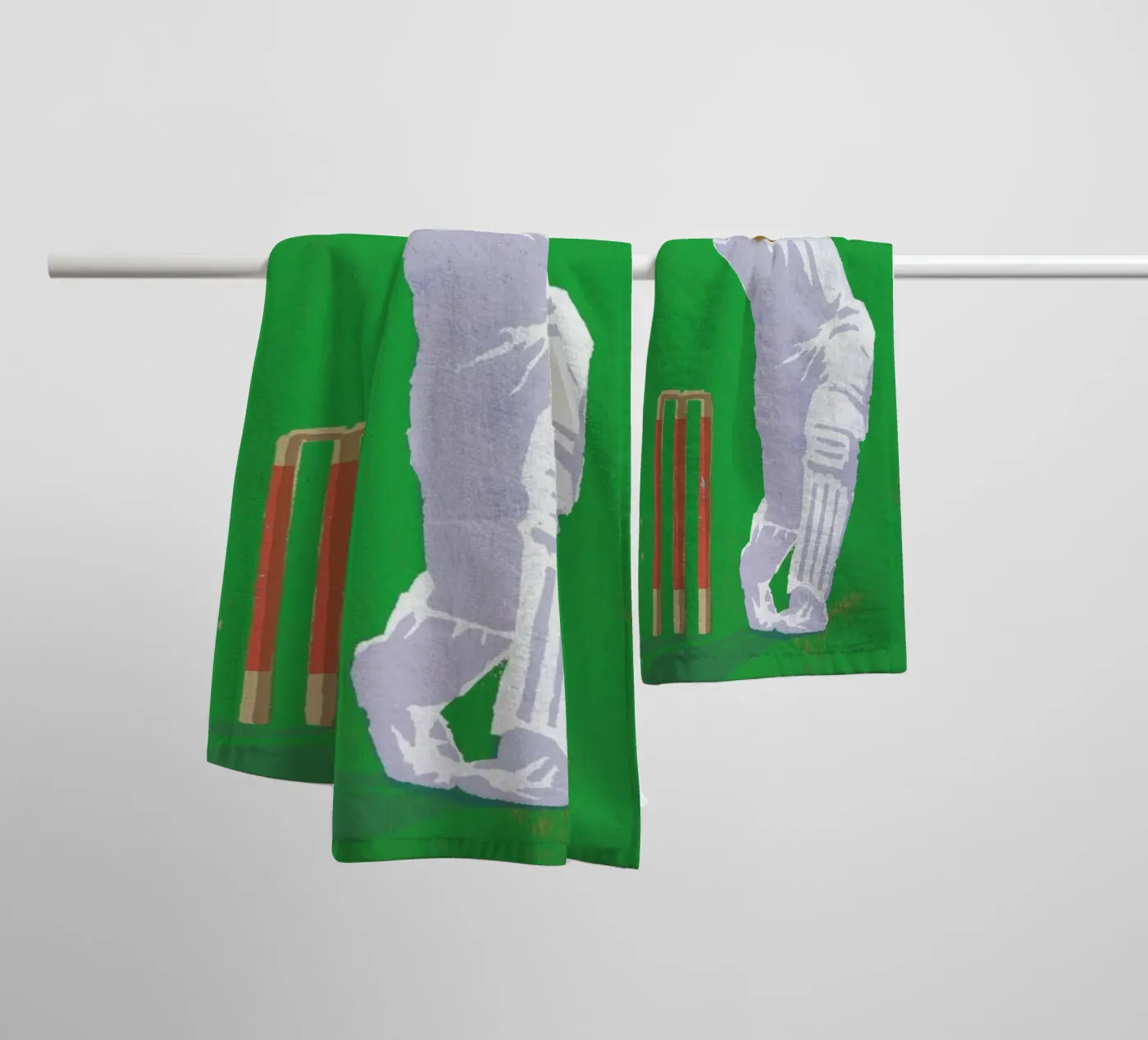 Cricket badhanddoek van Andy Bridge