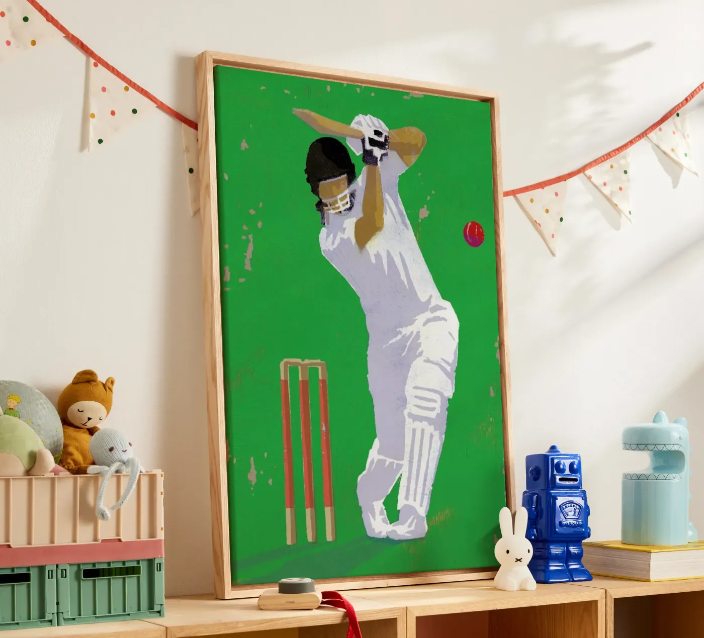 Cricket tela da Andy Bridge