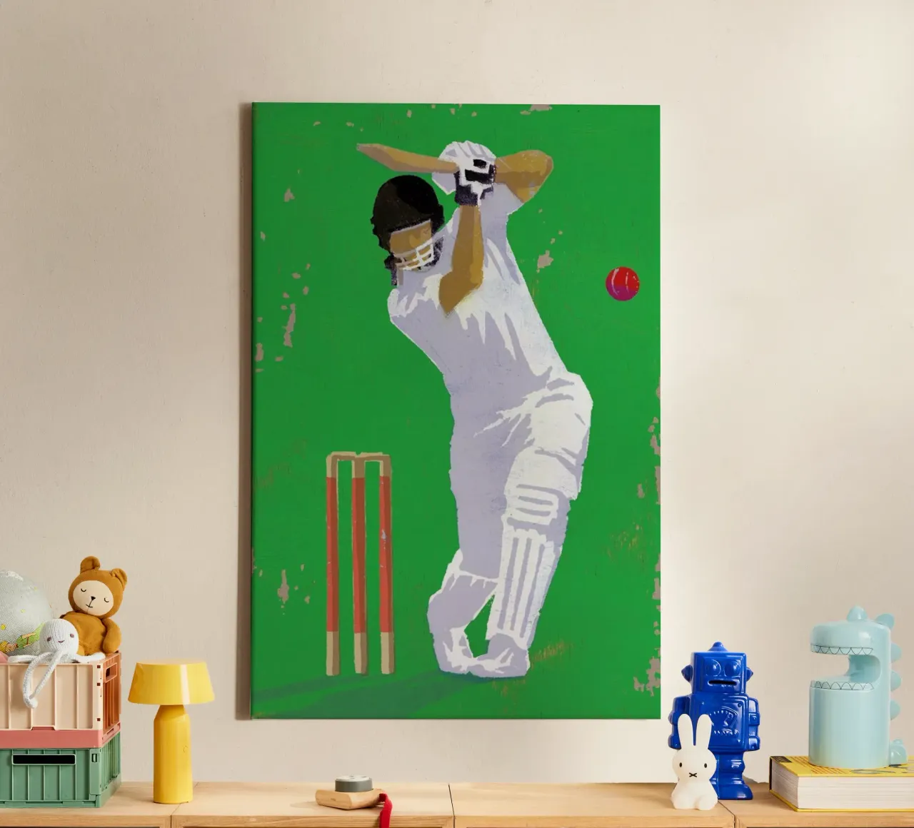 Cricket tela da Andy Bridge