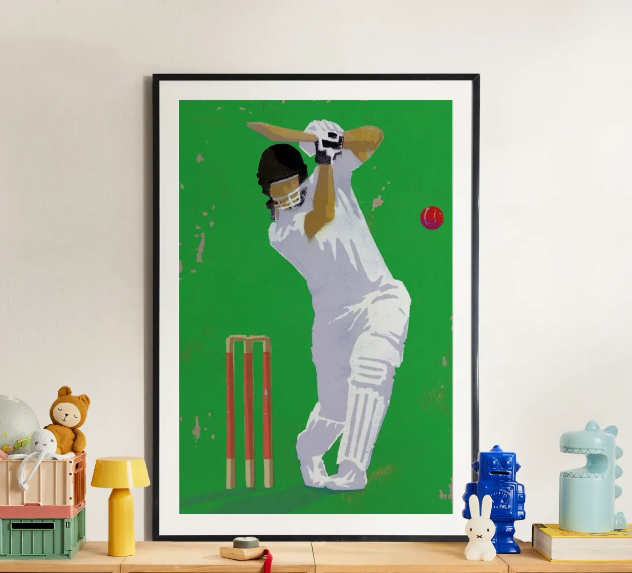 Cricket poster da Andy Bridge