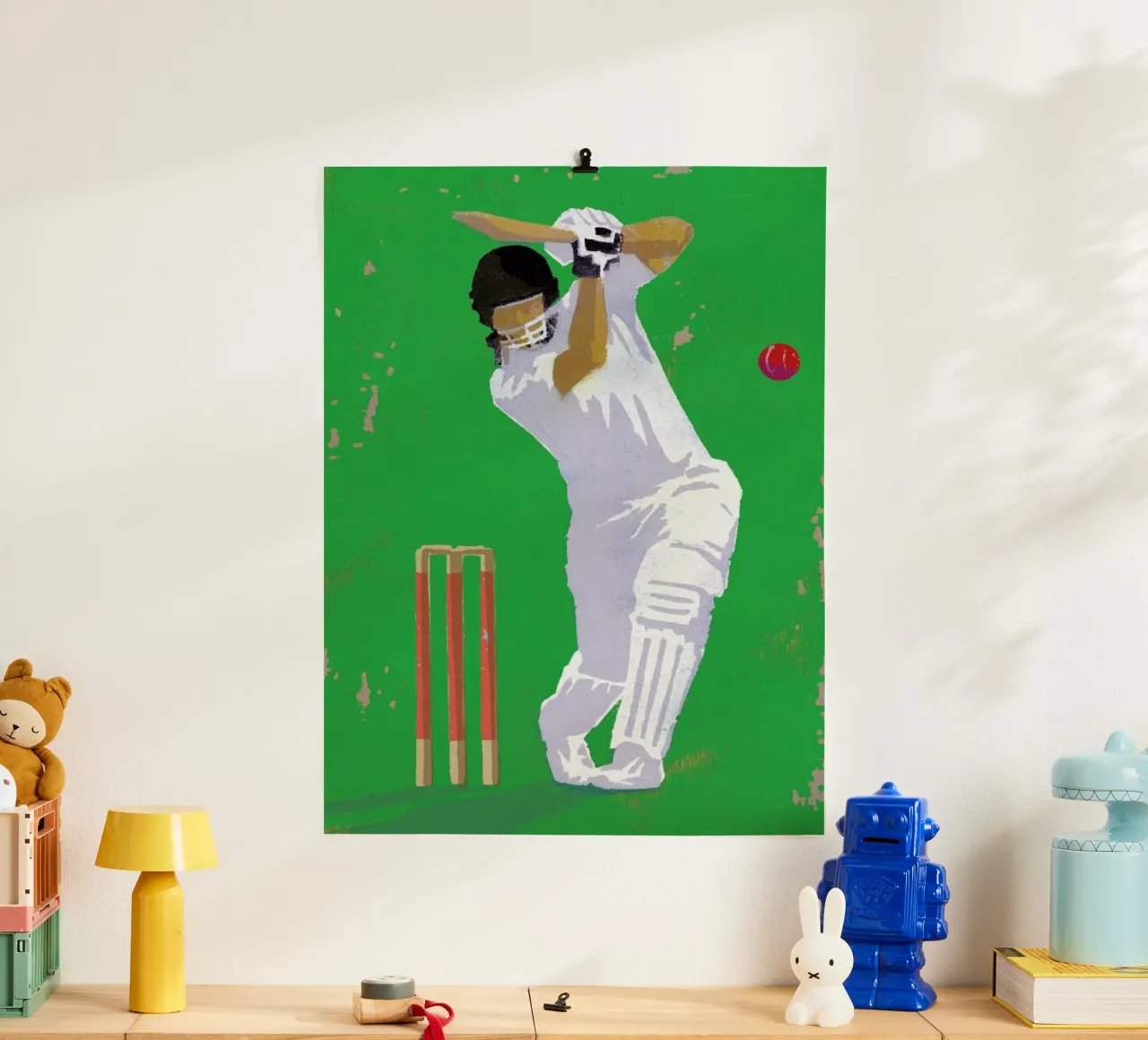 Cricket poster da Andy Bridge