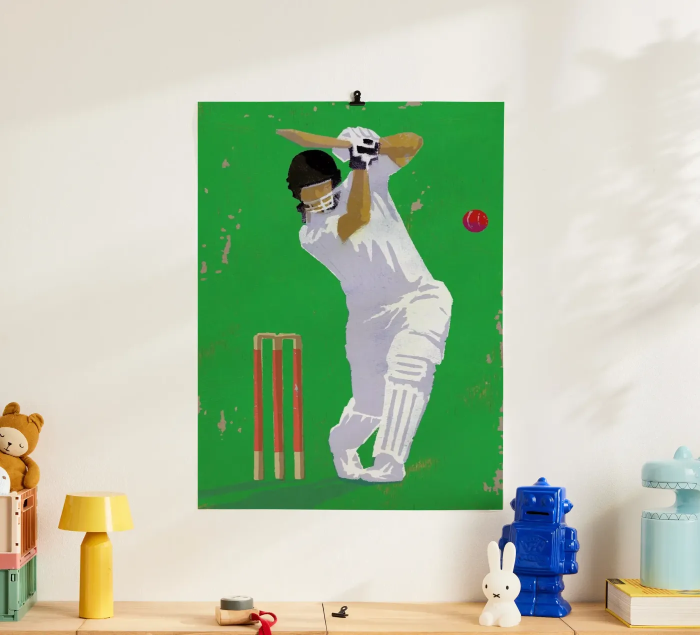 Cricket poster da Andy Bridge