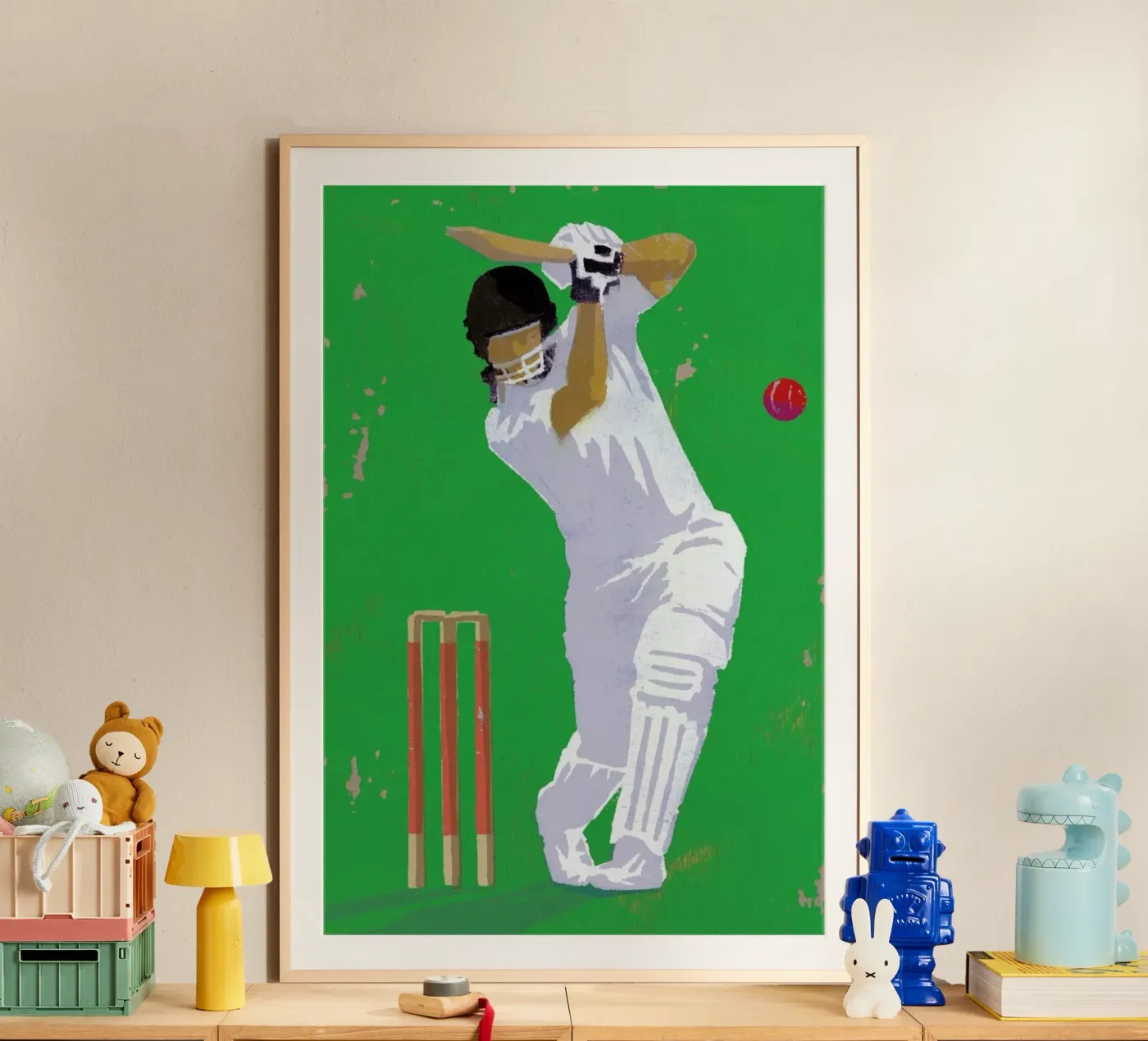 Cricket poster da Andy Bridge