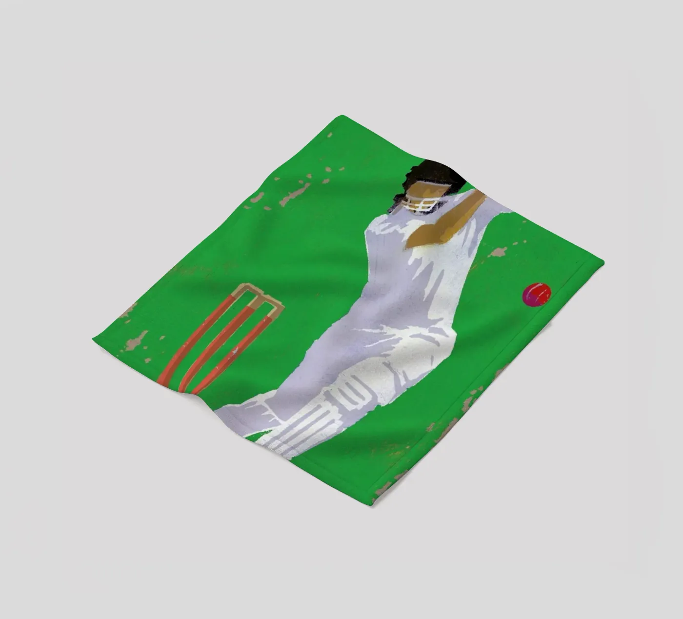 Cricket Fleecedecke von Andy Bridge