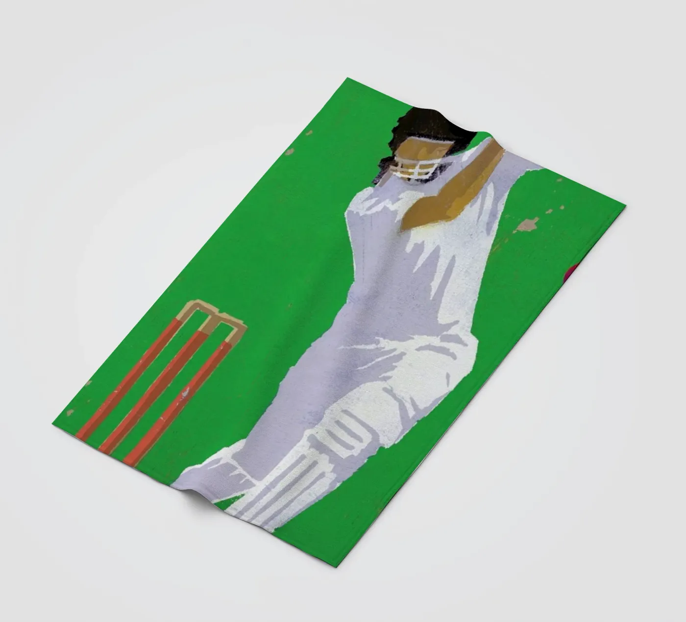 Cricket Fleecedecke von Andy Bridge