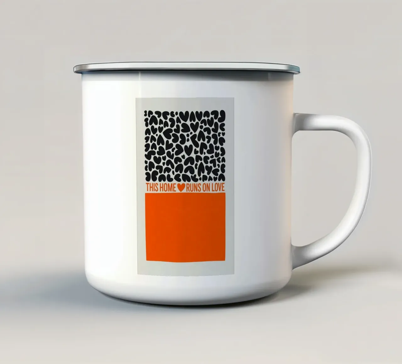 THIS HOME tazza in smalto da 20 Farben