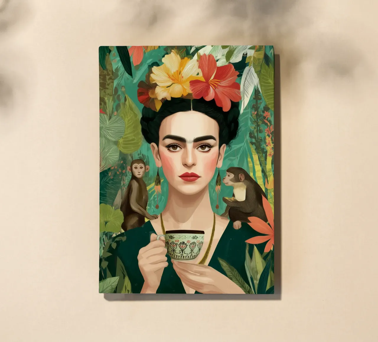 Frida – La Maestra del Bosque notebook by Clara August
