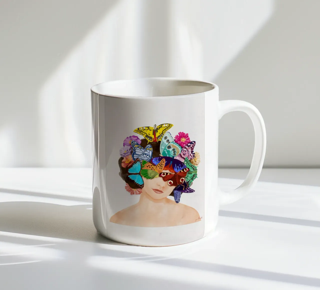 Fluttering Thoughts tazza in ceramica da Goed Blauw