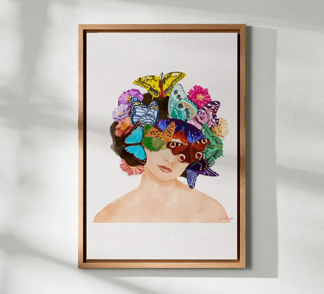 Fluttering Thoughts tela da Goed Blauw