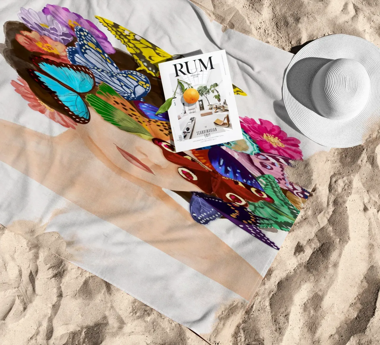 Fluttering Thoughts telo mare da Goed Blauw