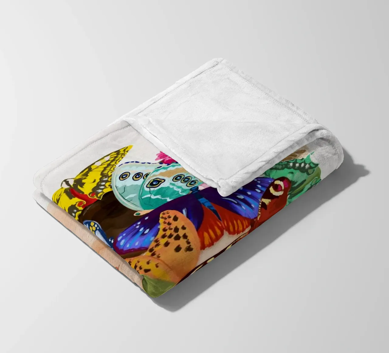 Fluttering Thoughts coperta in pile da Goed Blauw