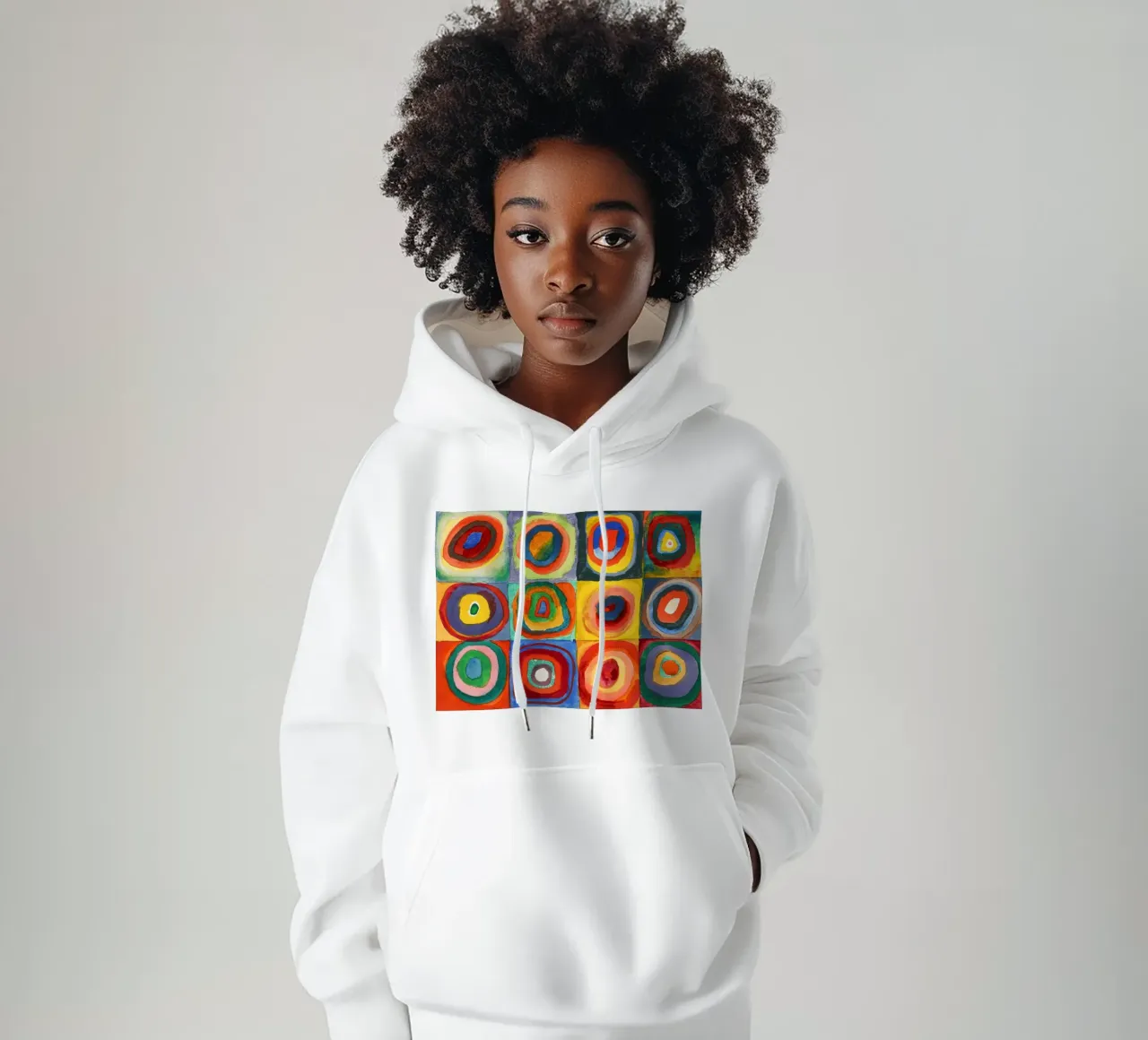 Colour Study felpa con cappuccio da michelle seitz