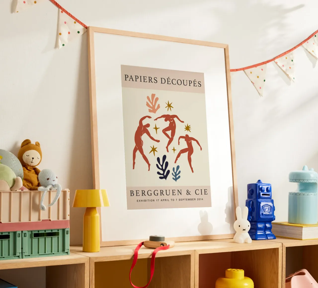 Matisse "Papiers Découpés" Dancing Figures Art Print poster de homdeco
