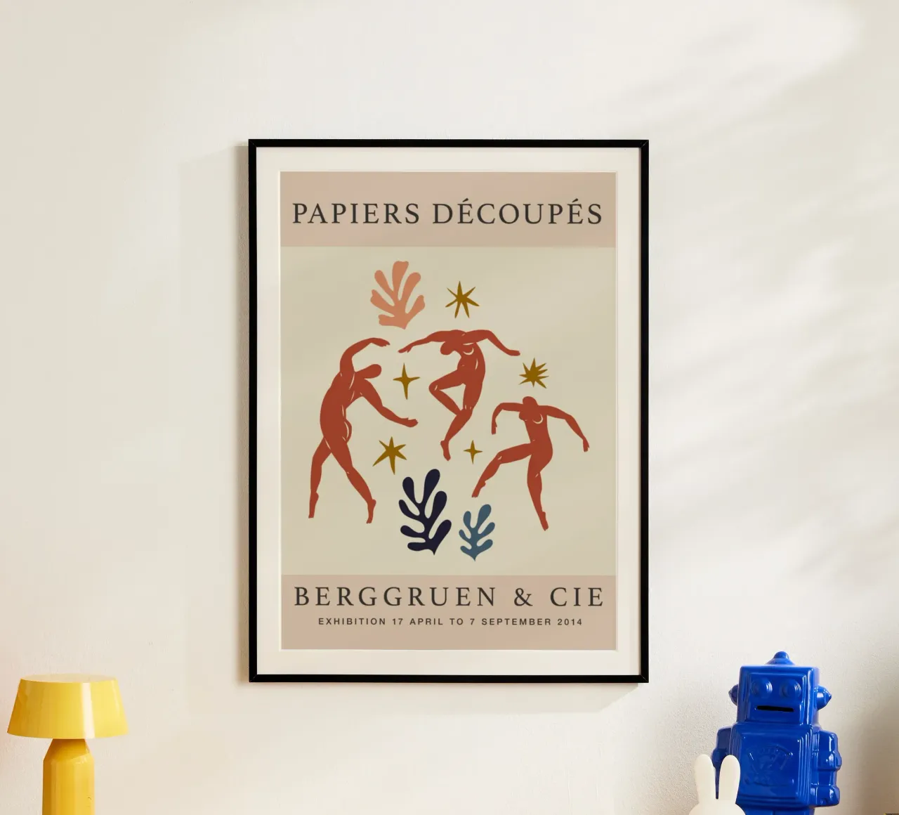 Matisse "Papiers Découpés" Dancing Figures Art Print poster de homdeco