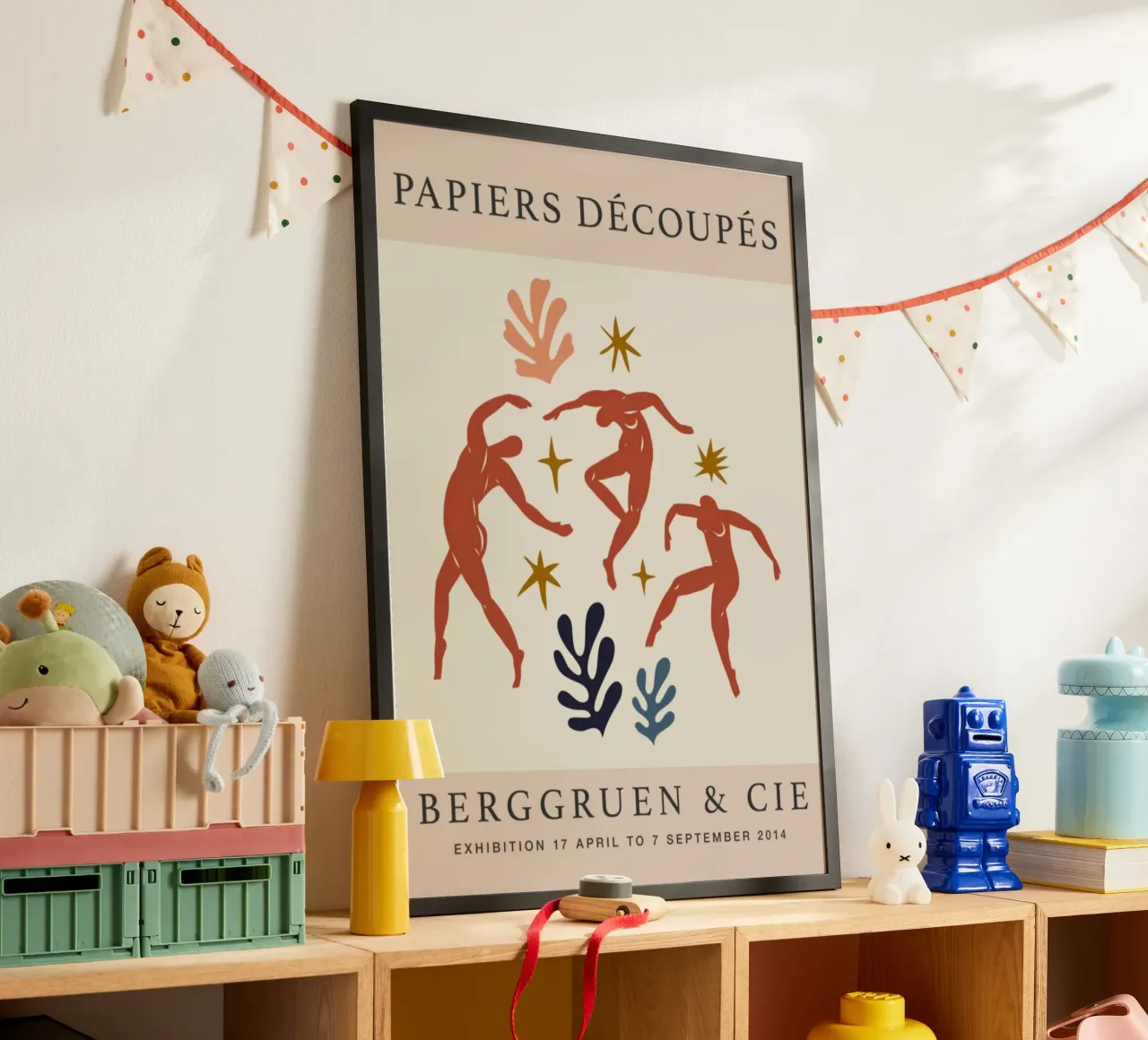 Matisse "Papiers Découpés" Dancing Figures Art Print poster de homdeco