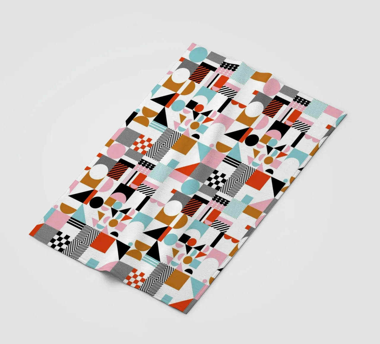 Geometric Game #2 coperta in pile da My Tiny Home