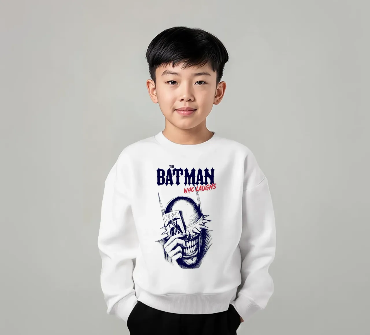 Batman Who Laughs felpa bambino da Theidolastore